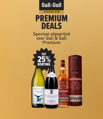 Premium deals. Speciaal afgeprijsd voor Gall & Gall Premium